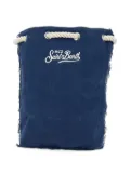 MC2 Saint Barth frayed drawstring backpack - Blue