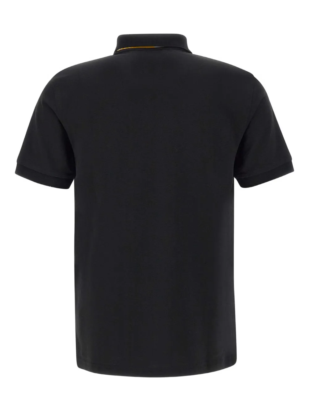 Sun68 Poloshirt met geborduurd logo - Zwart