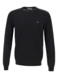 Sun68 crew-neck long-sleeve jumper - Black