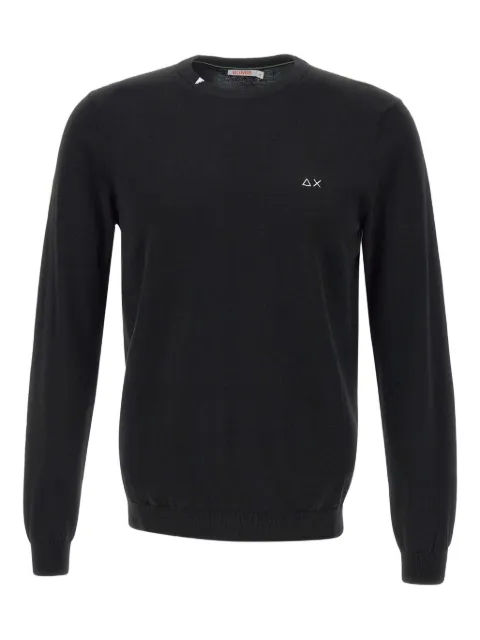 Sun68 crew-neck long-sleeve jumper