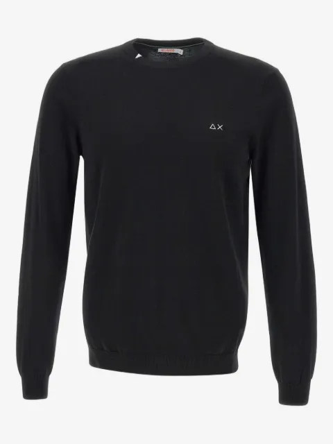 Sun68 crew-neck long-sleeve jumper