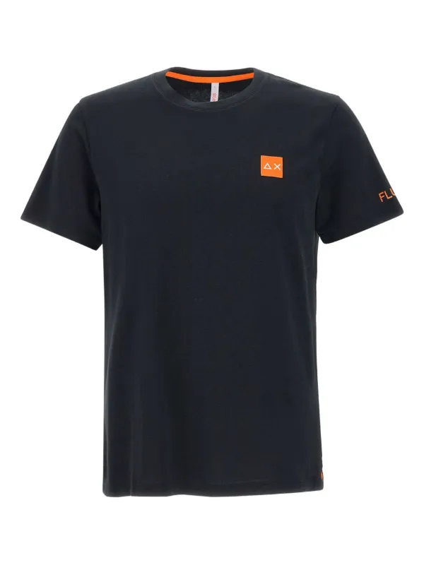Sun68 ロゴパッチ Tシャツ | ブラック | FARFETCH JP