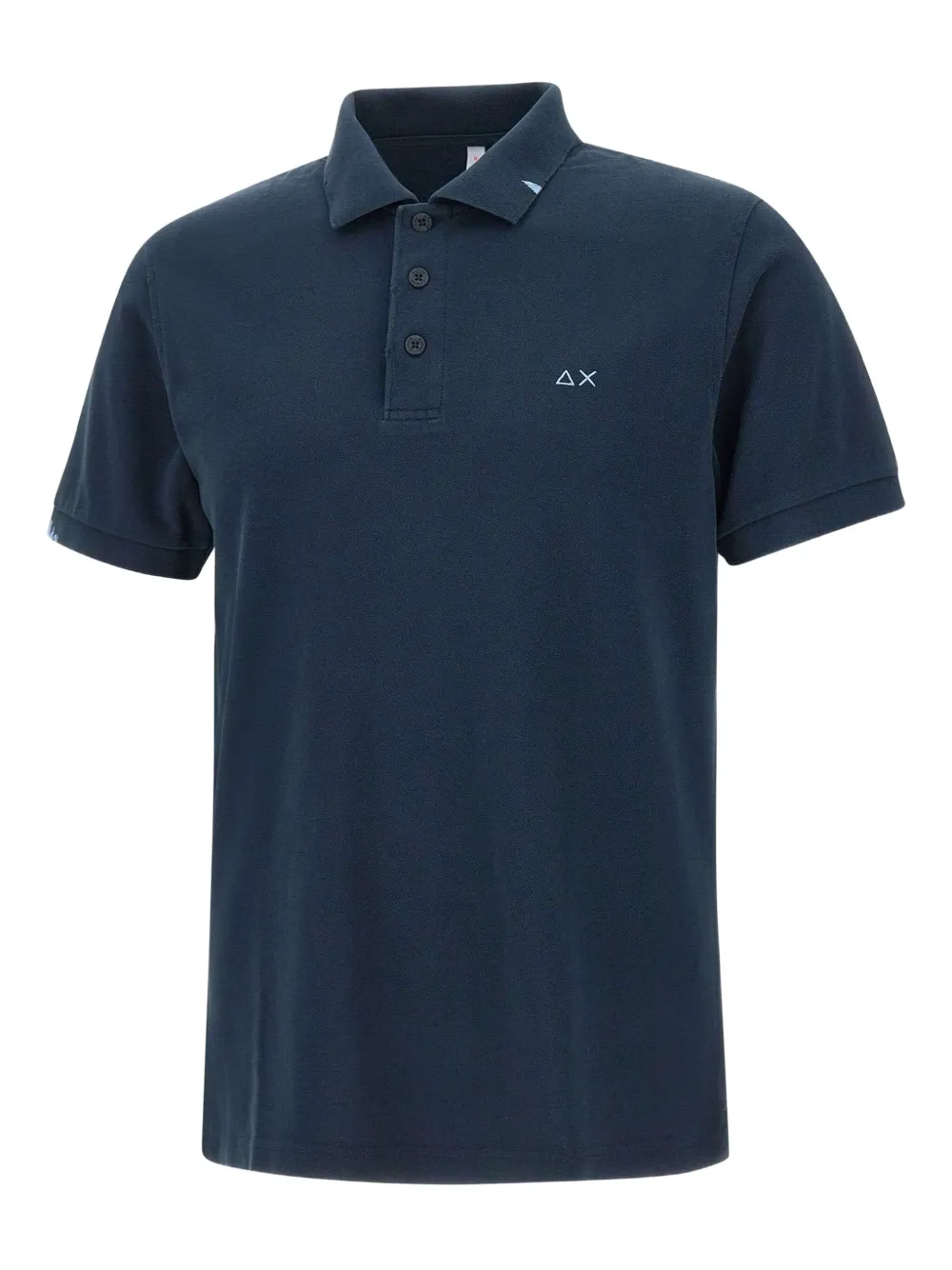 Sun68 playera tipo polo con logo bordado | azul | Image 1
