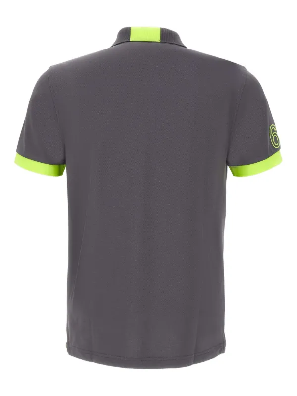 Polo Grey Lime Green Shirt Biz Collection Mens Balance Short