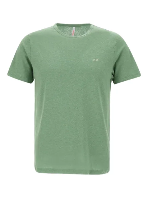 Sun68 linen-blend T-shirt