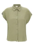 Sun68 linen shirt - Green