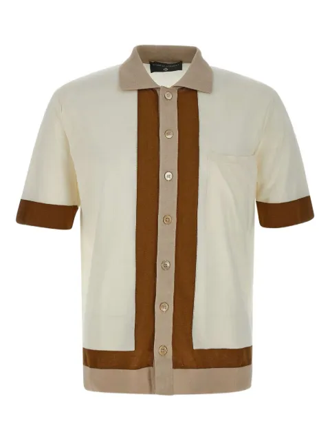 Filippo De Laurentiis colour-block short-sleeve shirt