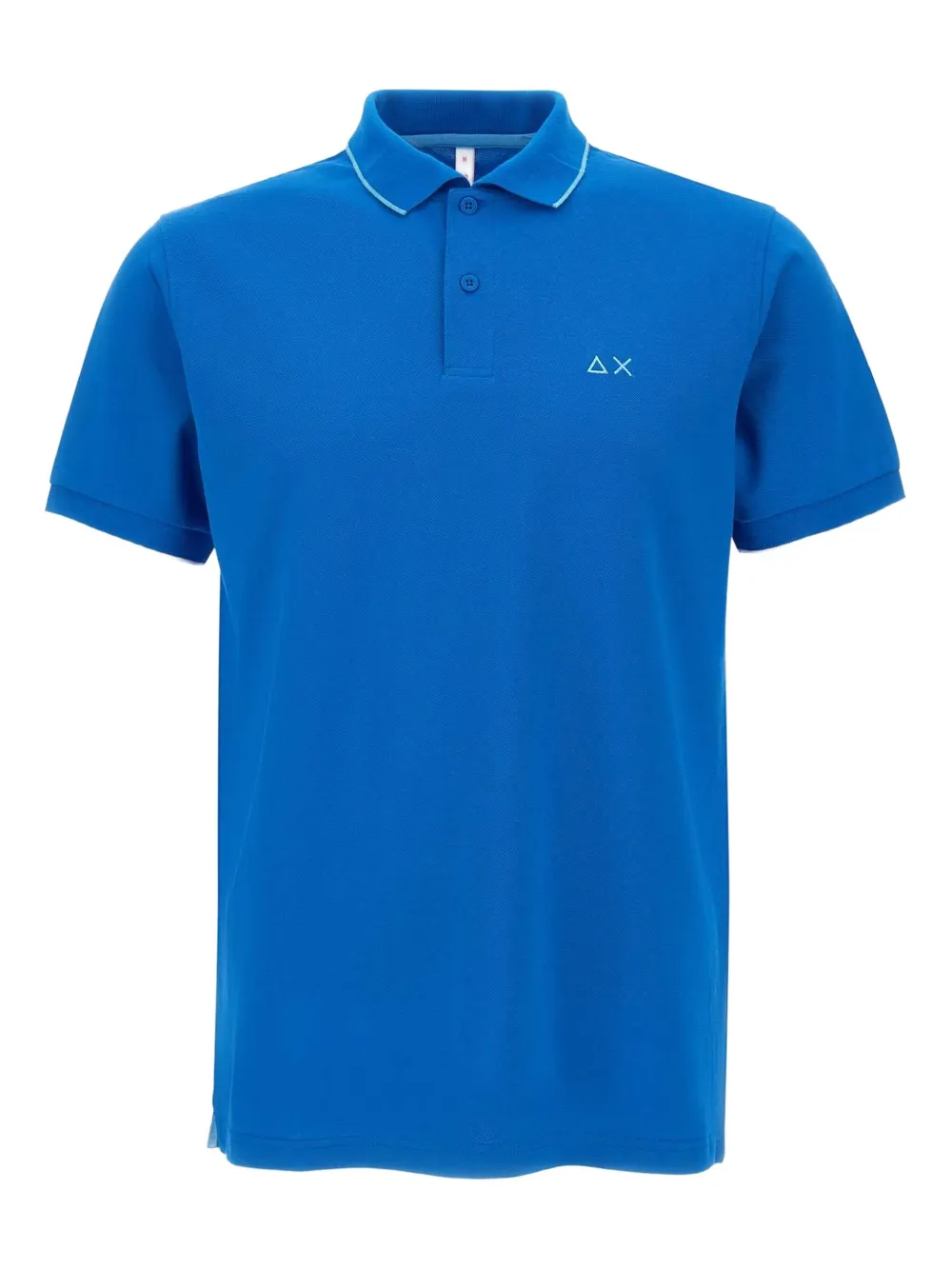 Sun68 playera tipo polo con logo bordado | azul | Image 1