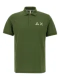 Sun68 embroidered-logo polo shirt - Green