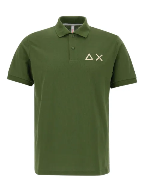 Sun68 embroidered-logo polo shirt