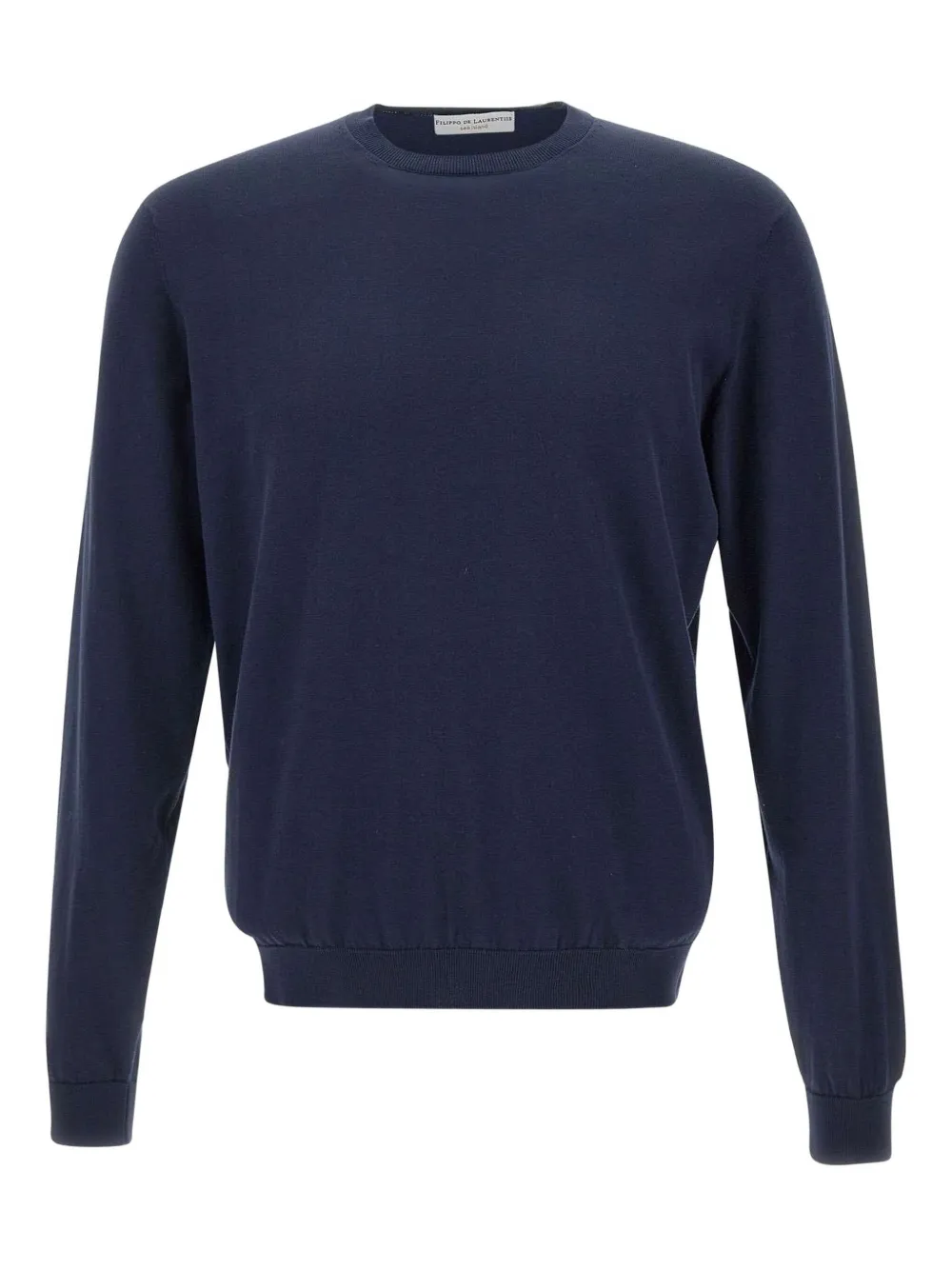 crew-neck long-sleeve sweater