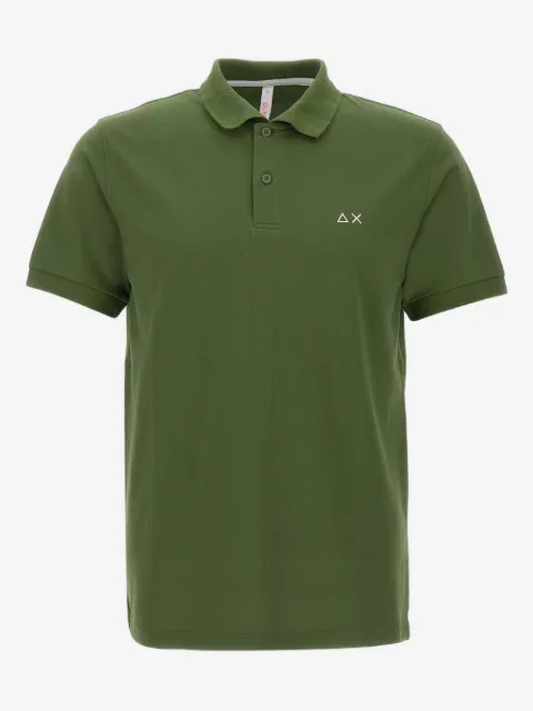 Sun68 playera tipo polo con logo bordado