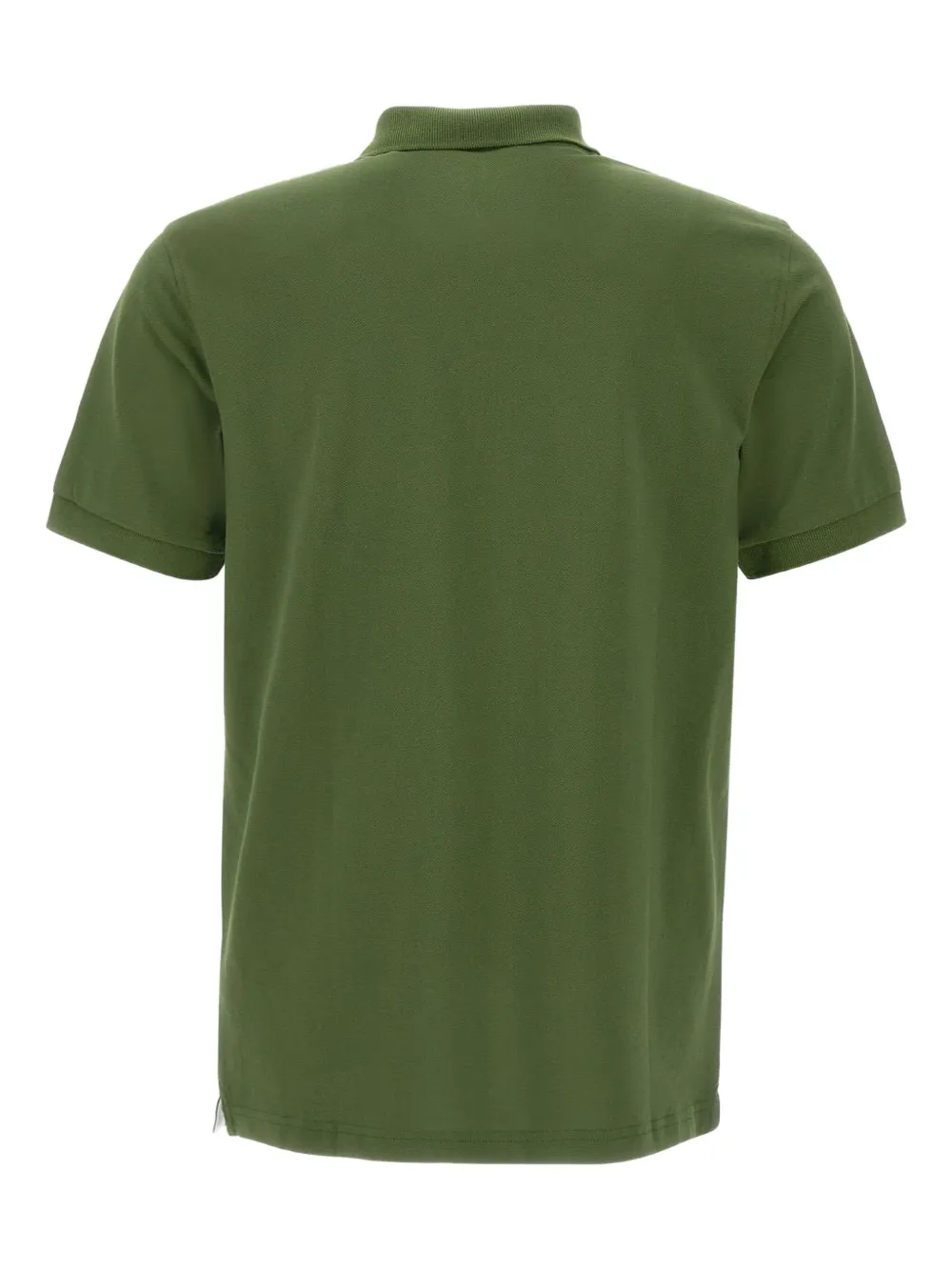 Sun68 Poloshirt met geborduurd logo - Groen