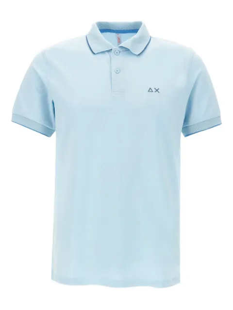 Sun68 Poloshirt mit Logo-Stickerei