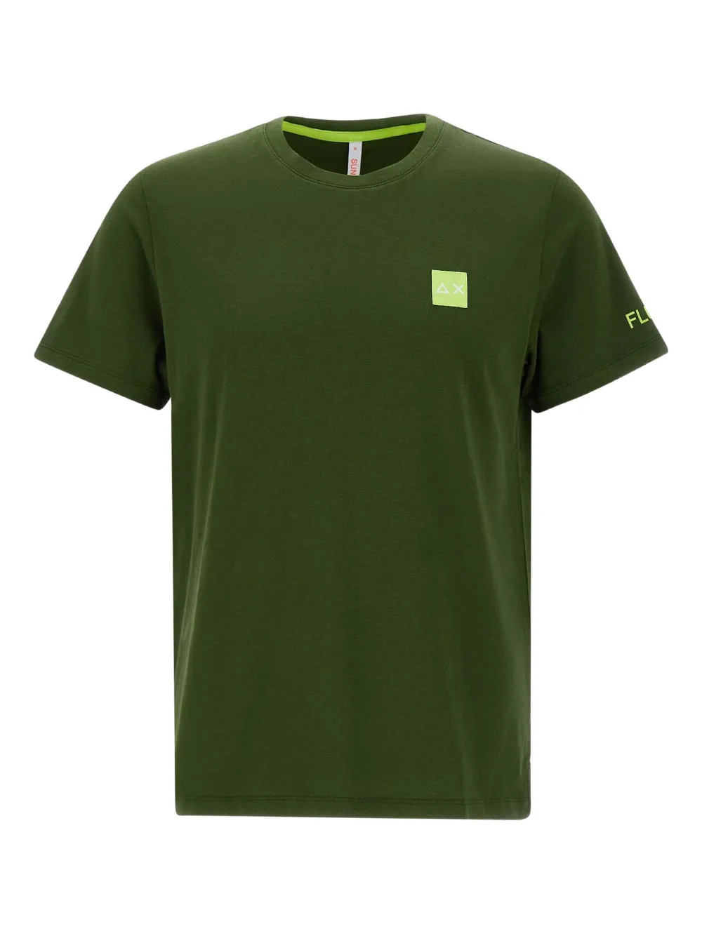 Sun68 playera con parche del logo | verde | Image 1