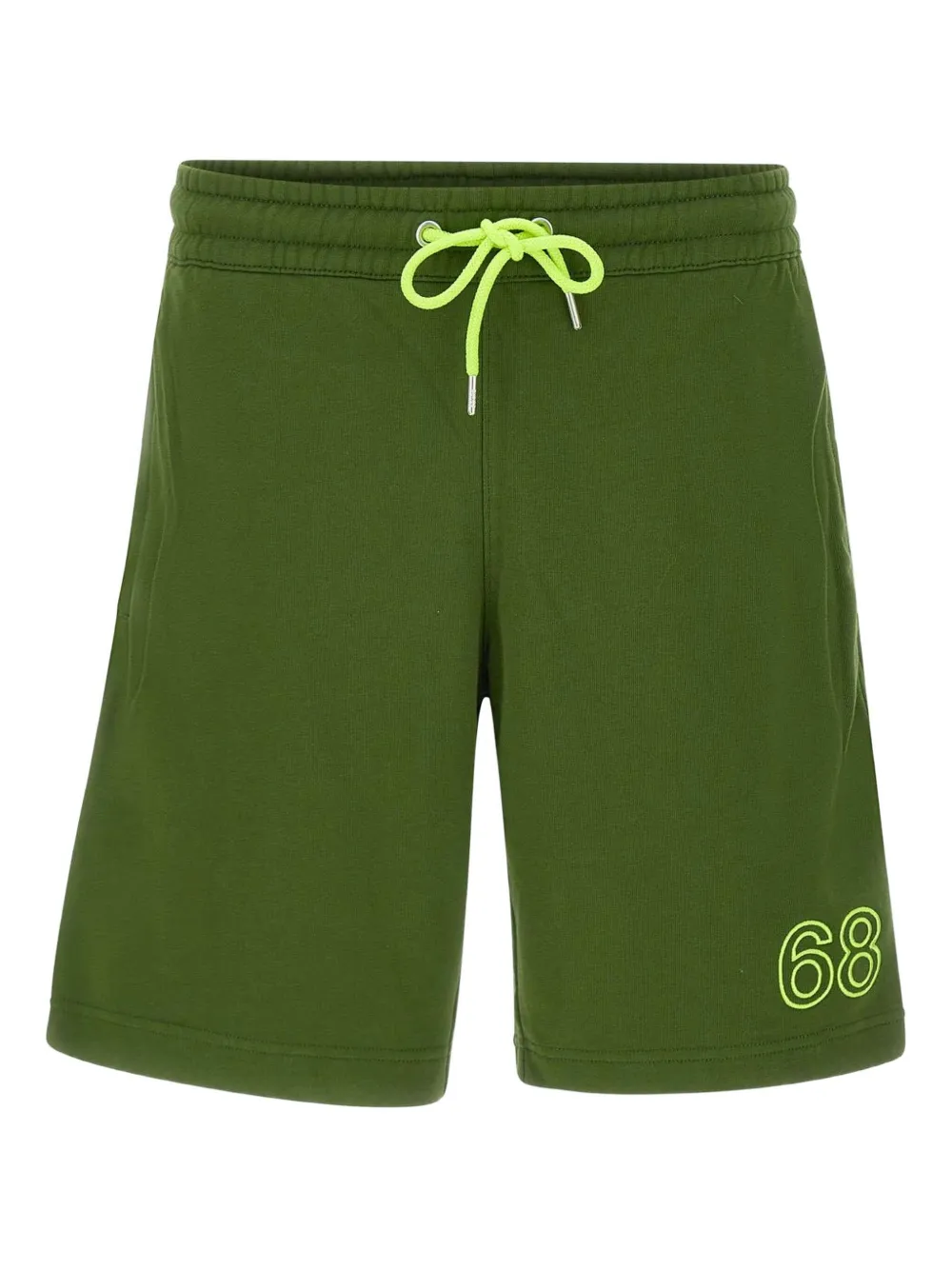 Sun68 embroidered-logo drawstring shorts | Green | Image 1