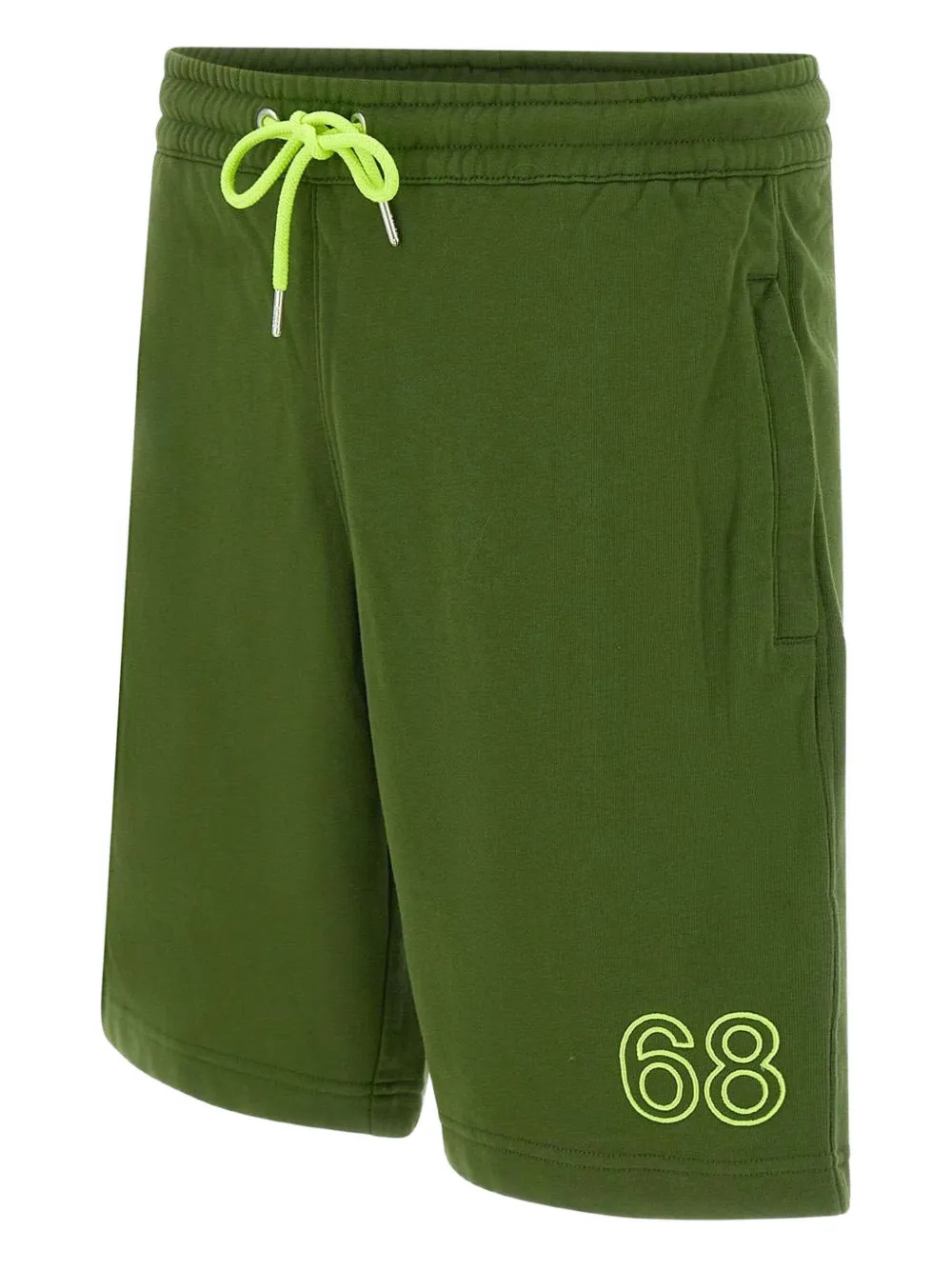 Sun68 Embroidered-logo Drawstring Shorts