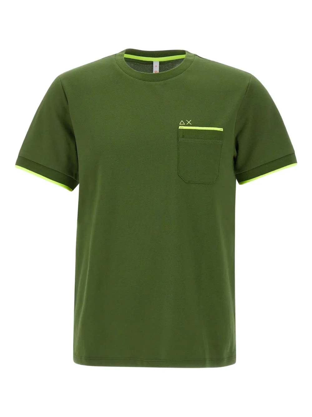 Sun68 playera con detalle de bolsillo | verde | Image 1