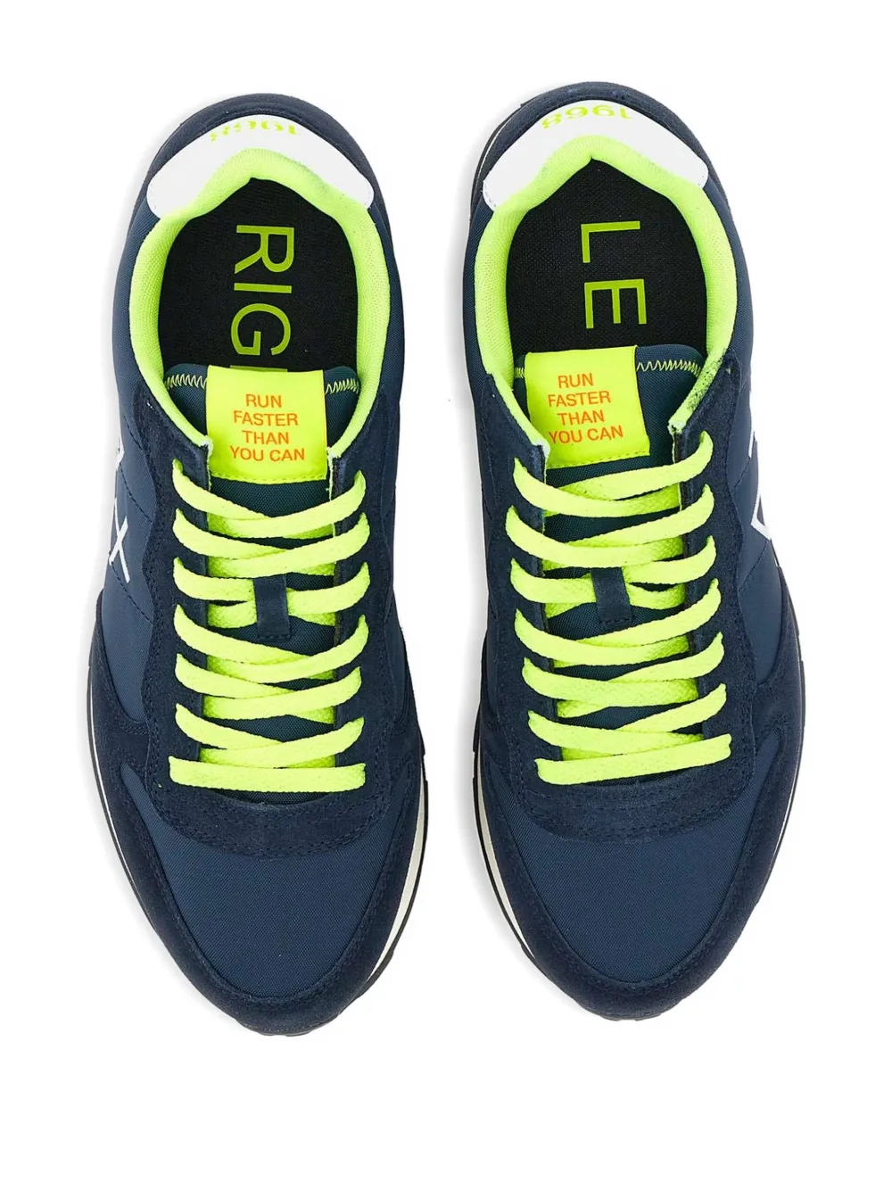 Sun68 suede runner sneakers Blue