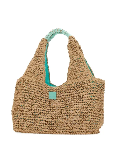 Sundek woven-straw tote bag