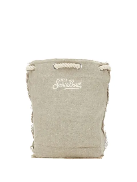 MC2 Saint Barth linen backpack 