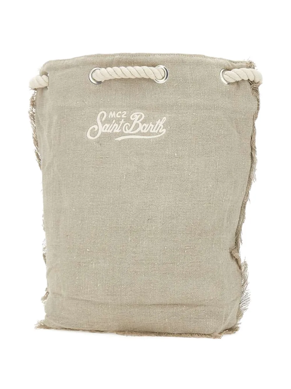MC2 Saint Barth Linnen rugzak Beige
