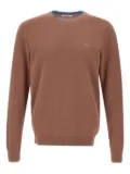 Sun68 crew-neck long-sleeved sweater - Brown