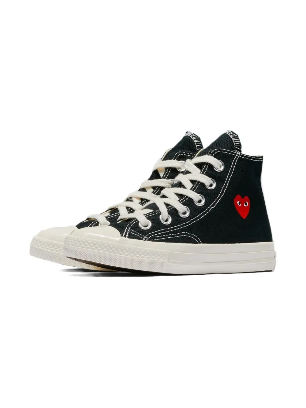 Converse Kids Chuck 70 High PS "Comme des Garcons Play Black Red" trainers