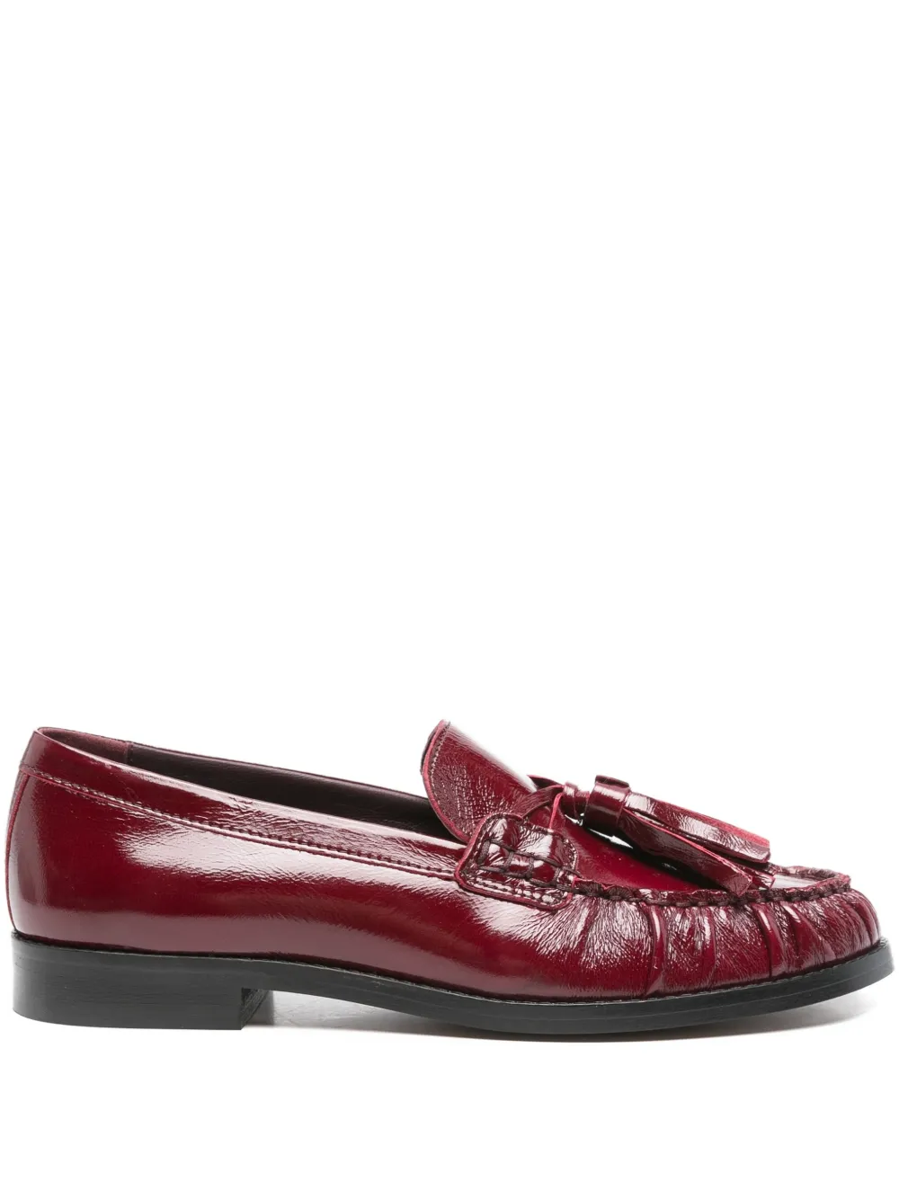 Alohas Tassel-detail Leather Loafers
