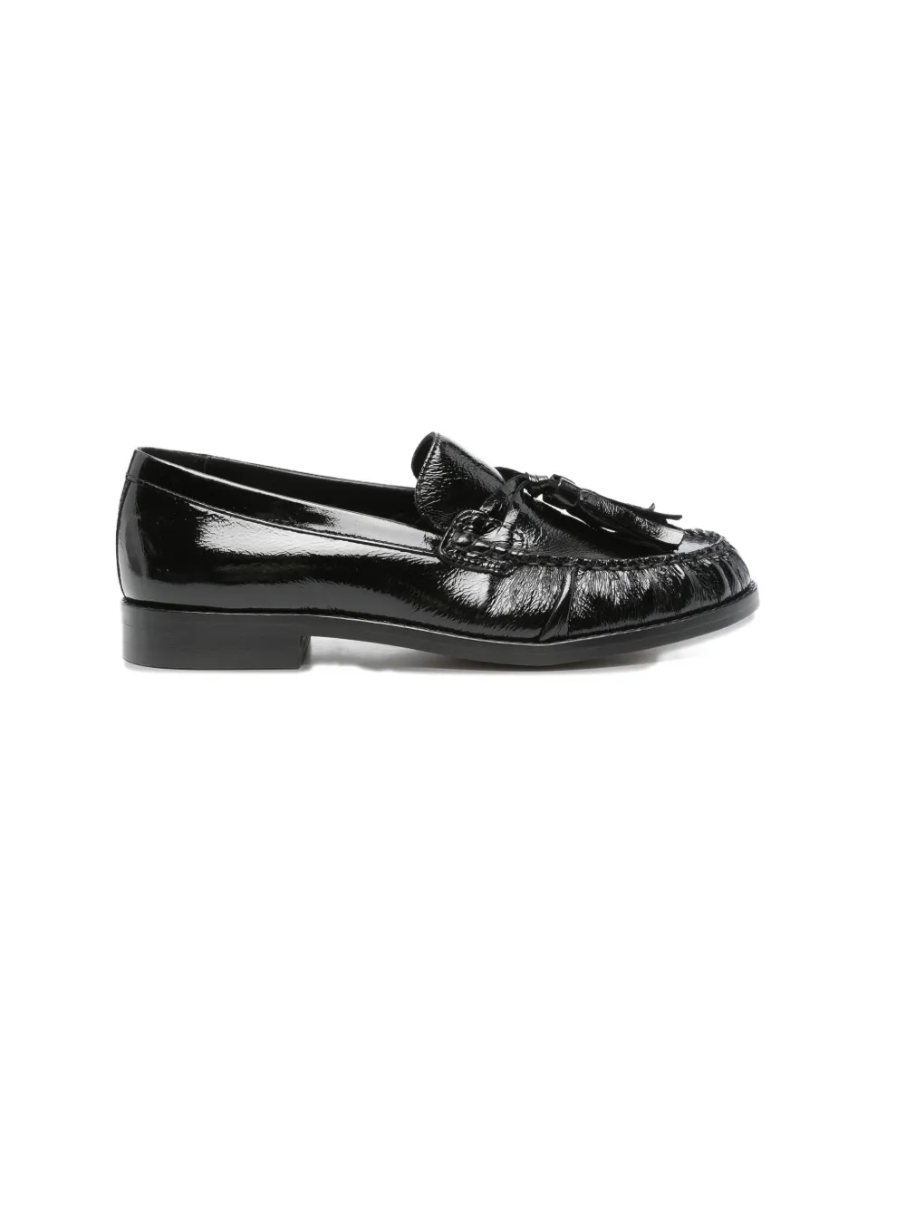 ALOHAS tassel-detail leather loafers - Nero