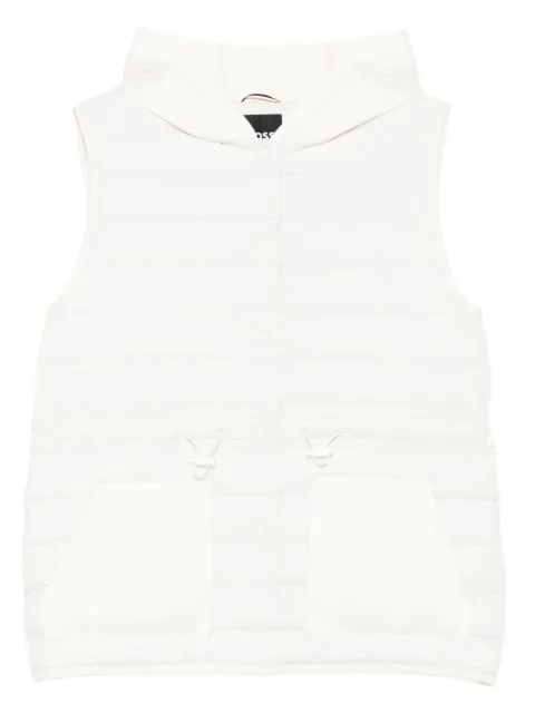 BOSS hooded quilted gilet
