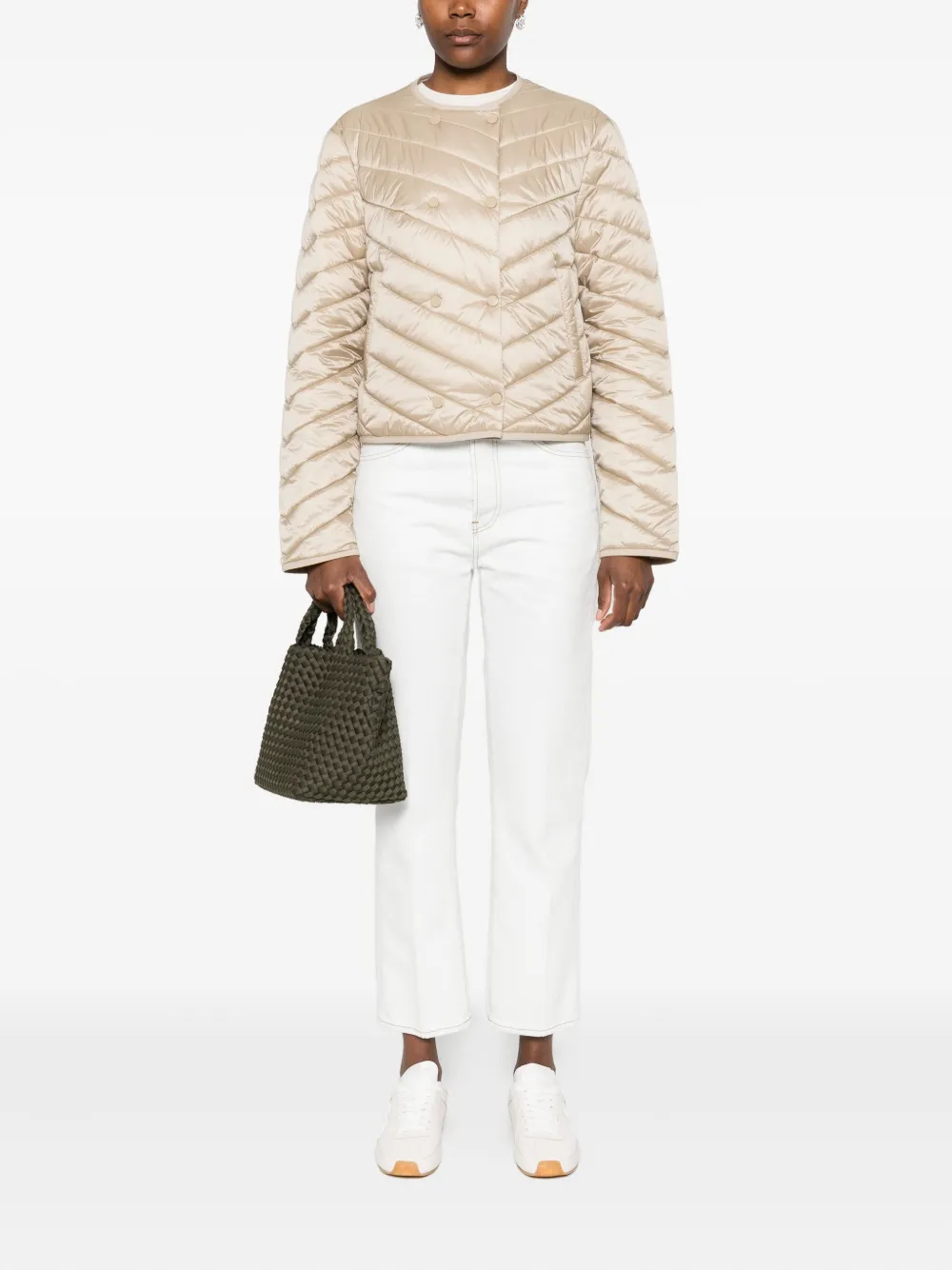 BOSS Pranella quilted chevron jacket | Down Jackets | Image 2