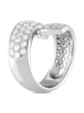 Van Cleef & Arpels pre-owned 18K white gold diamond ring