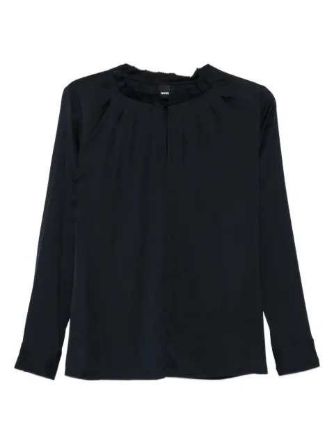 BOSS keyhole blouse