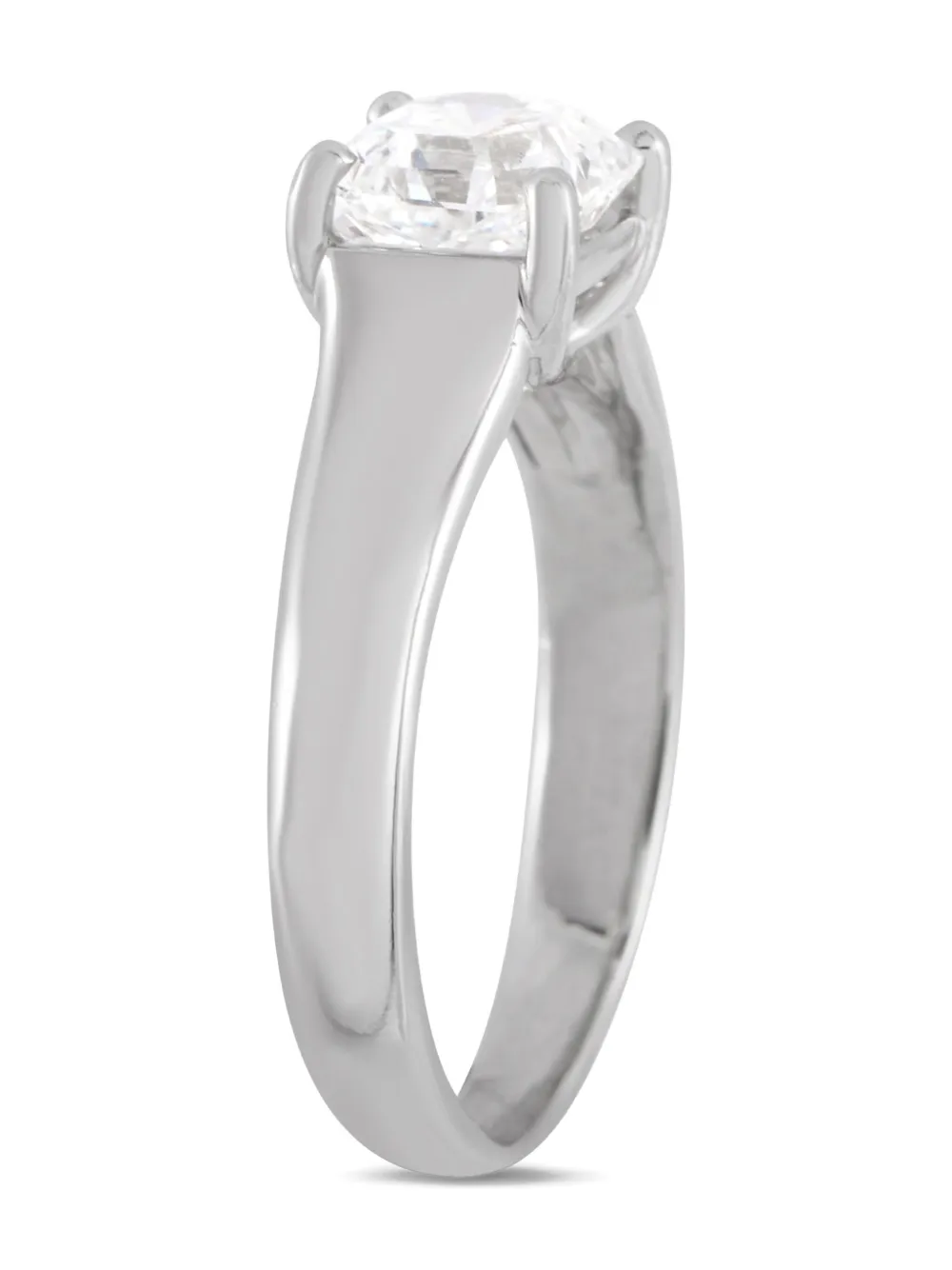 Tiffany & Co. pre-owned platinum Lucida diamond ring | White | Image 1