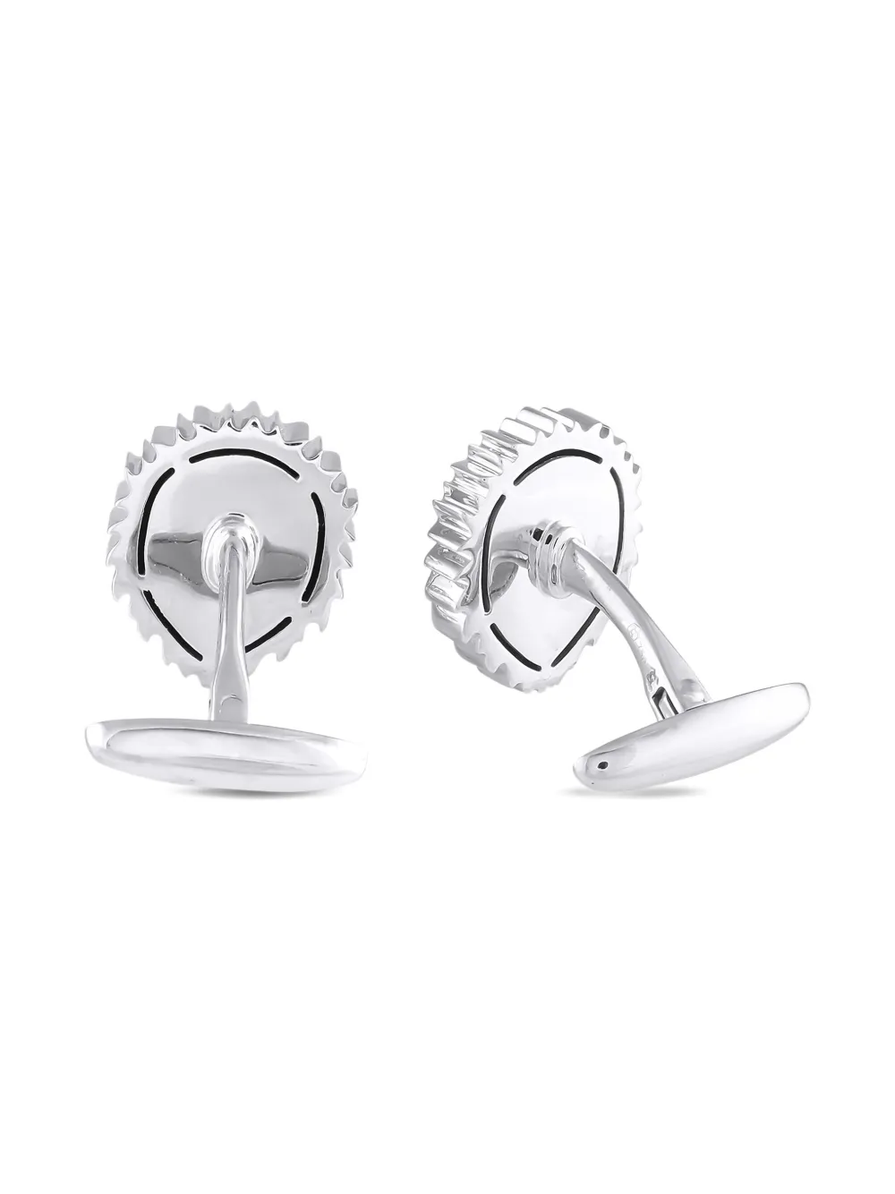Carrera Y Carrera pre-owned 18K white gold Lion cufflinks | Image 2