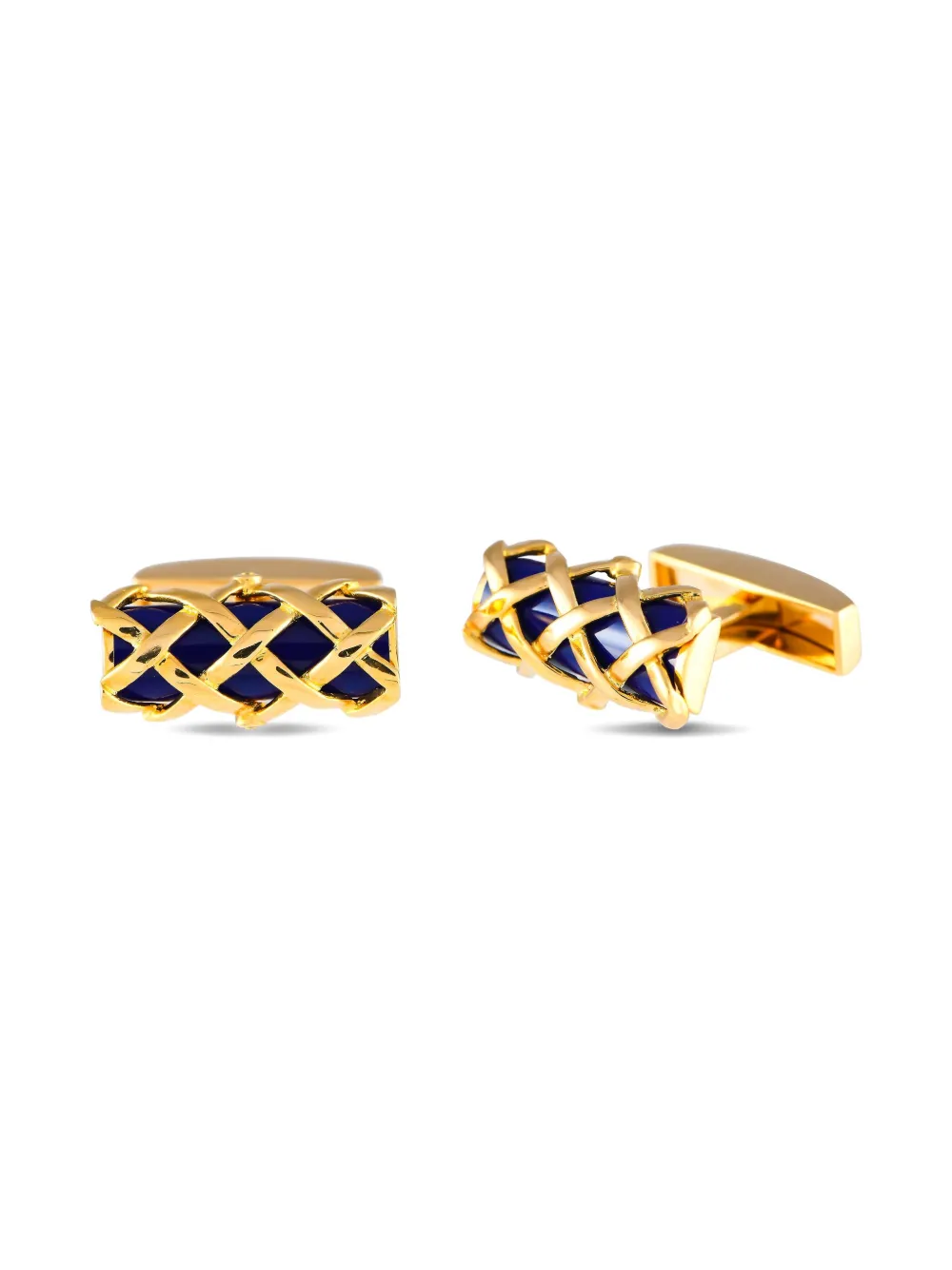 Tiffany & Co. pre-owned 18K yellow gold cufflinks | Gold | Image 1