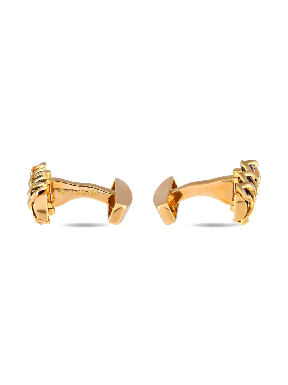 Tiffany & Co. pre-owned 18K yellow gold cufflinks | Image 2