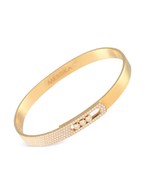 Messika pre-owned 18kt yellow gold Move Noa diamond necklace