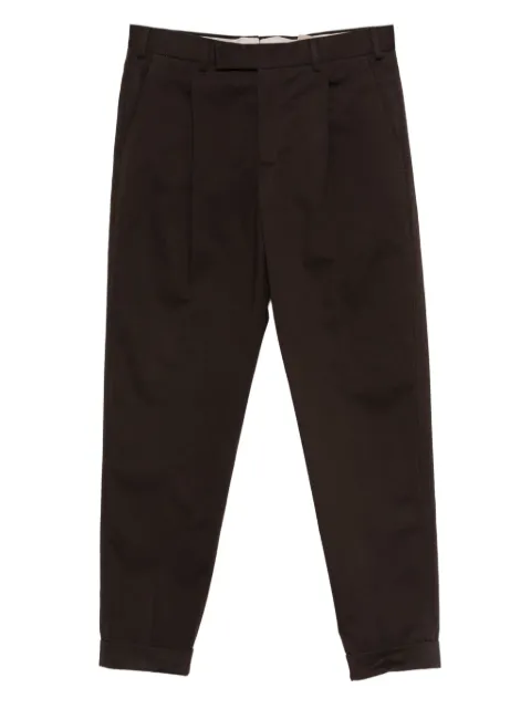 PT Torino pleated cuffed trousers