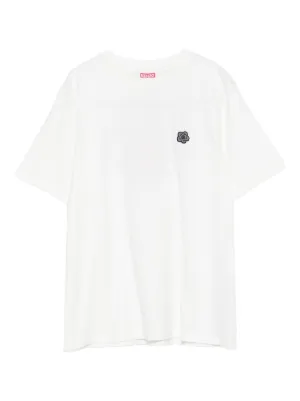 AMI Paris White Cotton Place Des Victoires Print T-shirt