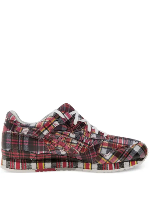 Comme Des Garçons Shirt plaid-pattern sneakers