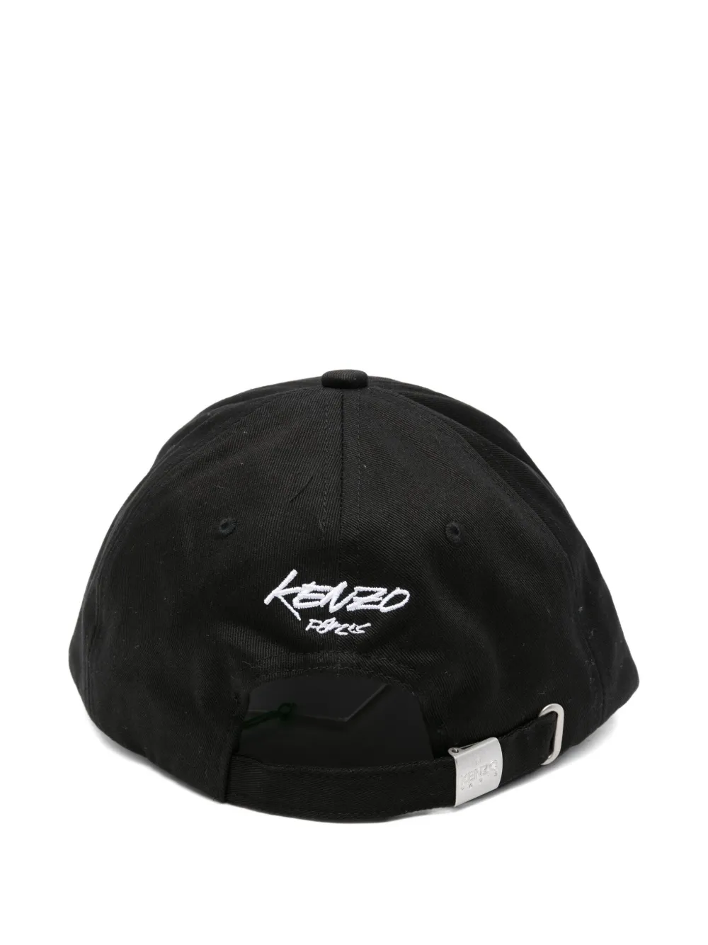 Kenzo flower-embroidered baseball cap - Zwart