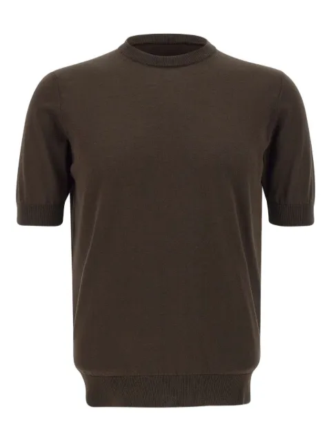 Filippo De Laurentiis short-sleeve mock-neck T-shirt