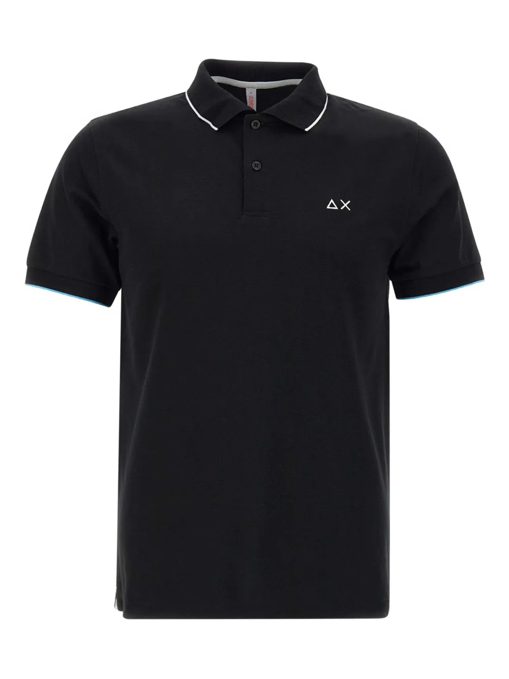 Sun68 polo en coton | noir | Image 1