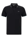 Sun68 cotton polo shirt - Black