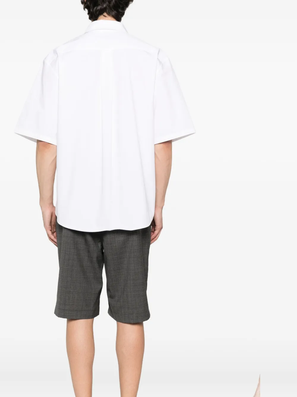 Kenzo logo-detail short-sleeve shirt Wit
