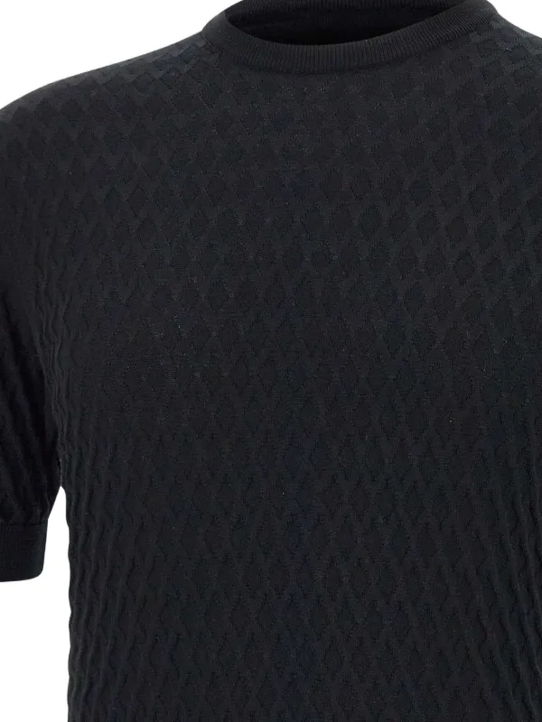 Filippo De Laurentiis Cotton Crepe T-shirt | Black | FARFETCH ZA