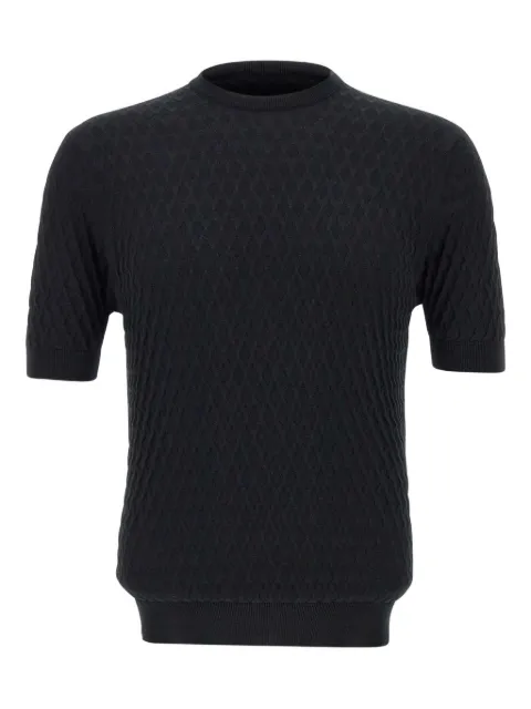 Filippo De Laurentiis T-Shirt aus Baumwollkrepp
