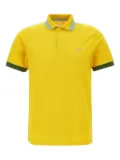 Sun68 stripe-trim polo shirt - Yellow